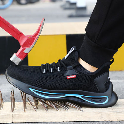 Heren Werkschoenen S3 Stalen Neus met Antislip Zool