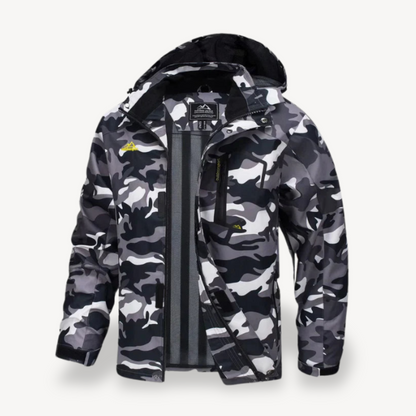 Heren Winterjack met Capuchon en Camo Patroon in Winterjack Heren Sale 10