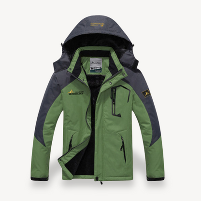 Heren Winterjack met Capuchon en Camo Patroon in Winterjack Heren Sale 8