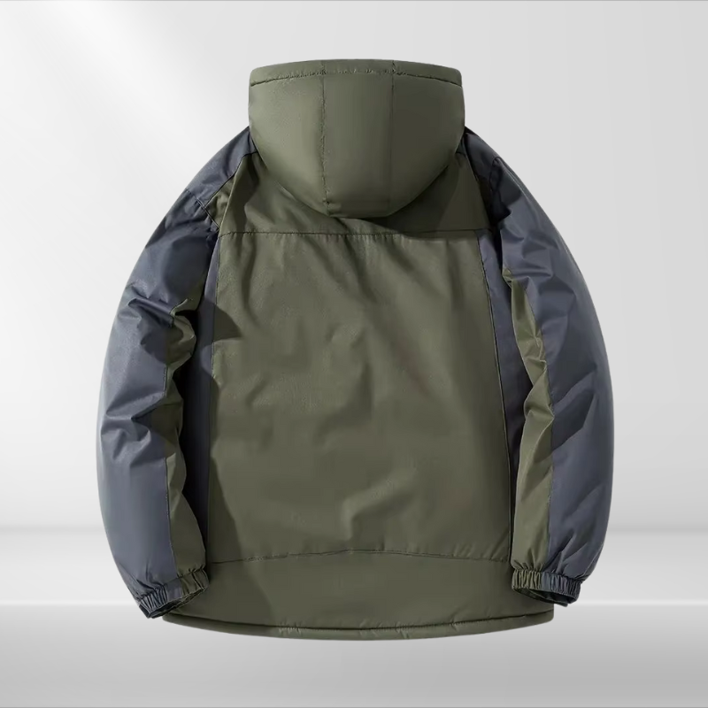 Heren Winterjack met Waterdichte Voering en Warm Fleece 3