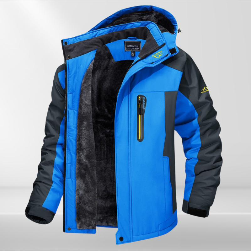 Heren Winterjack met Waterdichte Voering en Warm Fleece 4
