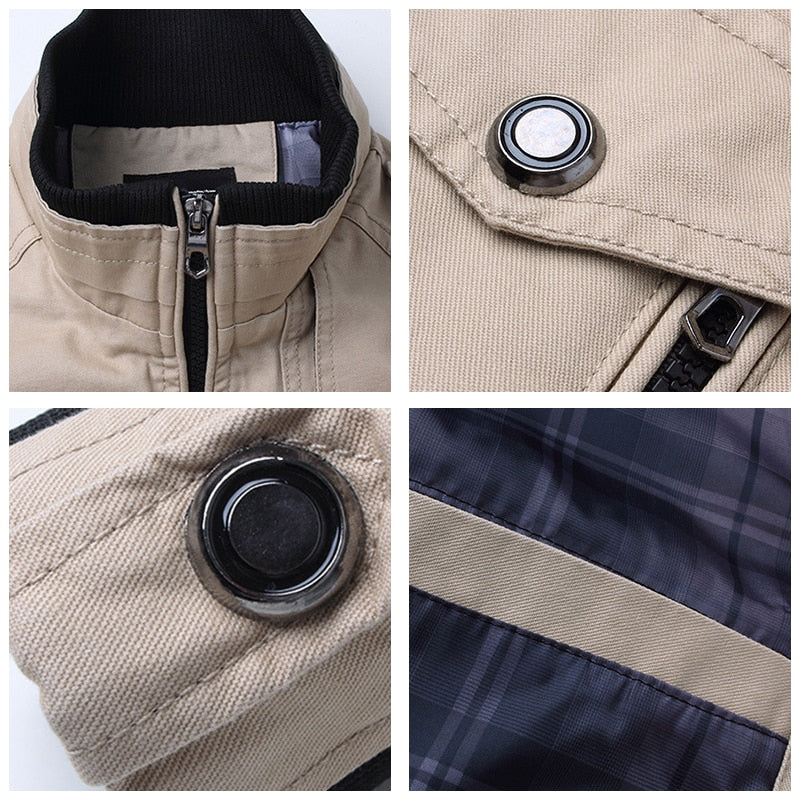 Heren Winterjack met Winddichte Eigenschappen en Slim Fit 2