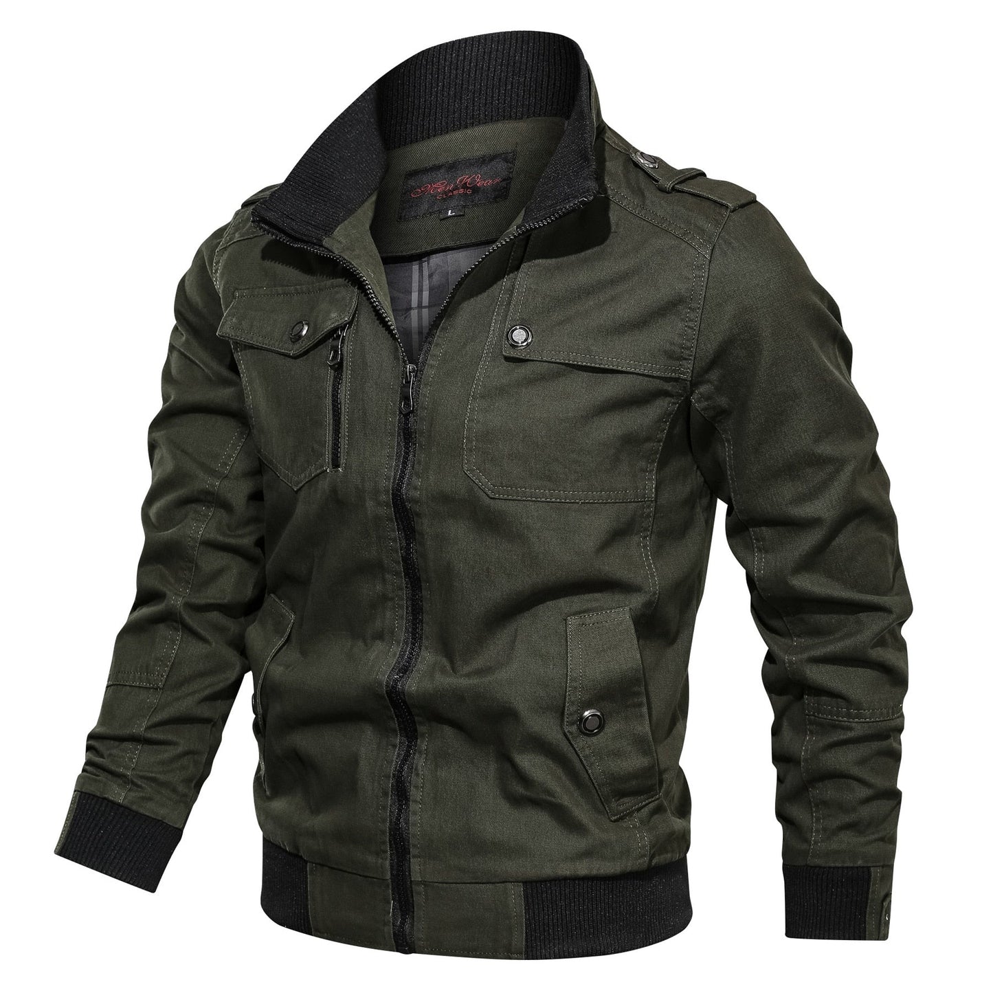 Heren Winterjack met Winddichte Eigenschappen en Slim Fit 4