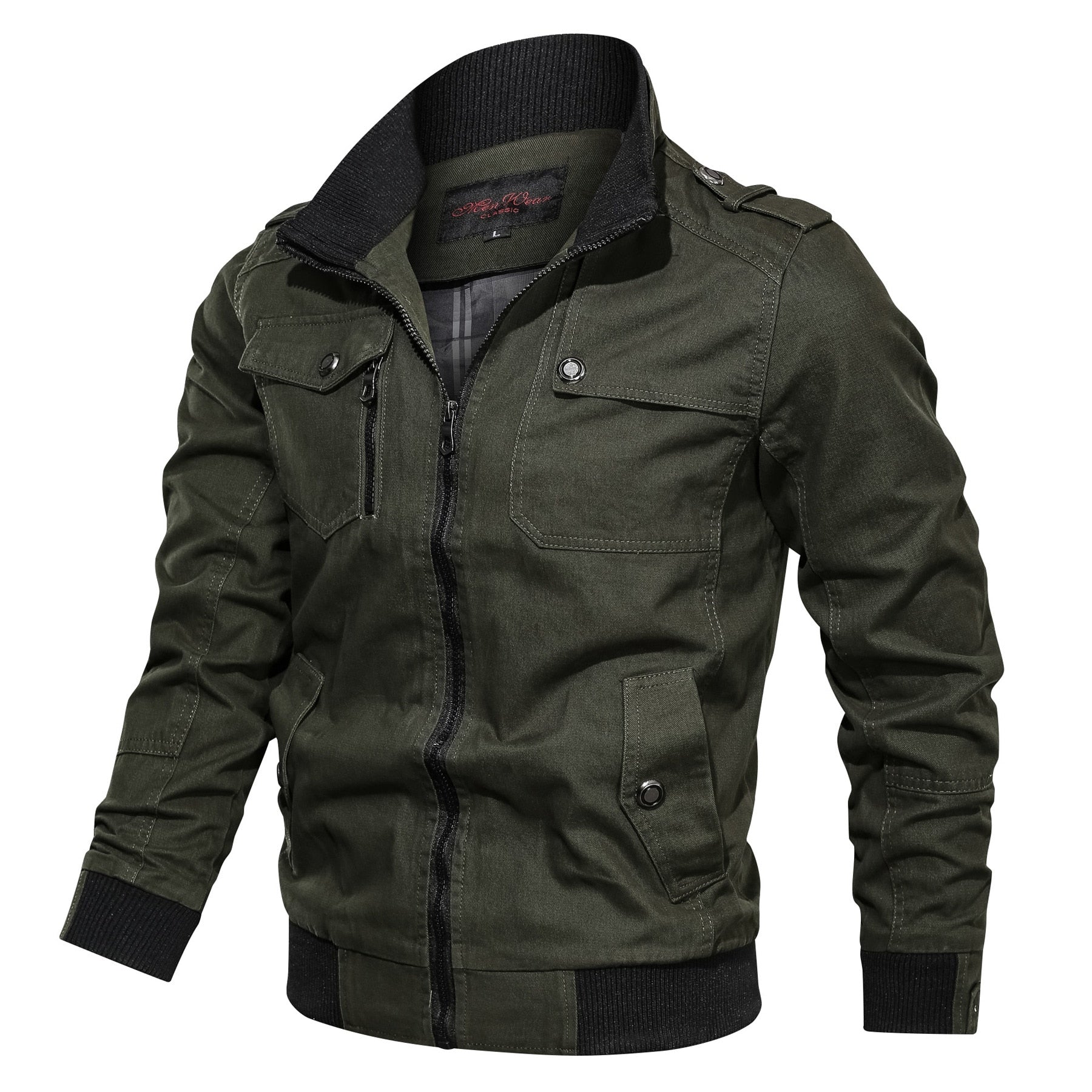 Heren Winterjack met Winddichte Eigenschappen en Slim Fit 4