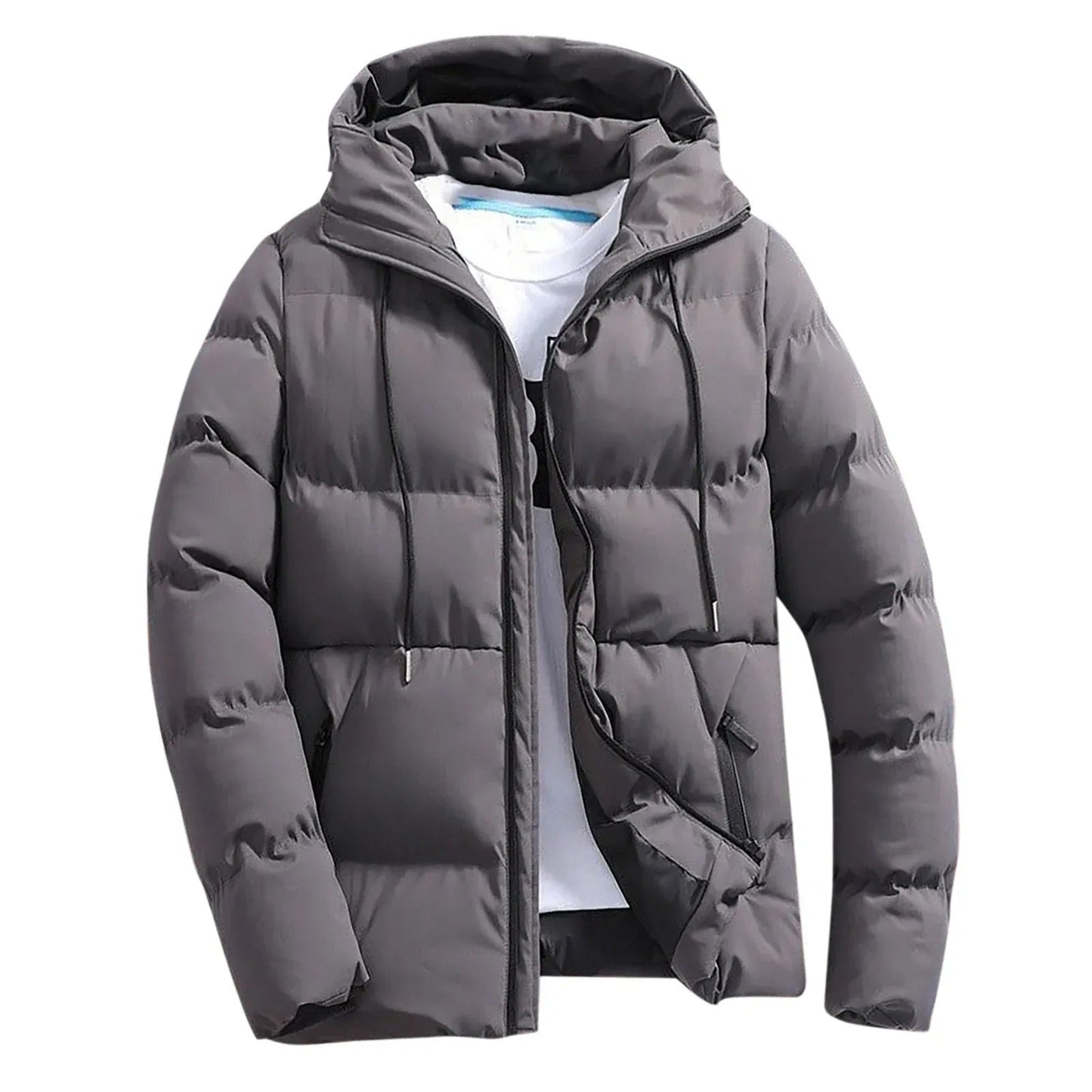Heren Winterjas met Capuchon en Geïsoleerde Vulling 3