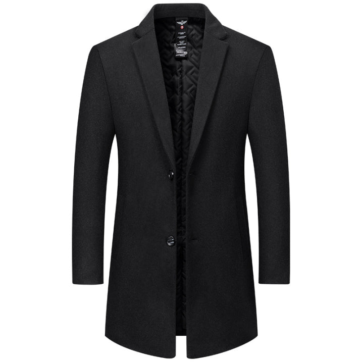 Heren Winterjas met Elegante Snit en Warm Comfort 1