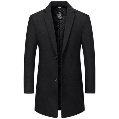 Heren Winterjas met Elegante Snit en Warm Comfort 1