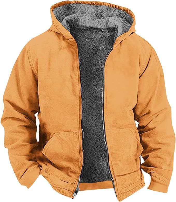 Heren Winterjas met Fleece Voering en Waterdichte Buitenlaag 7