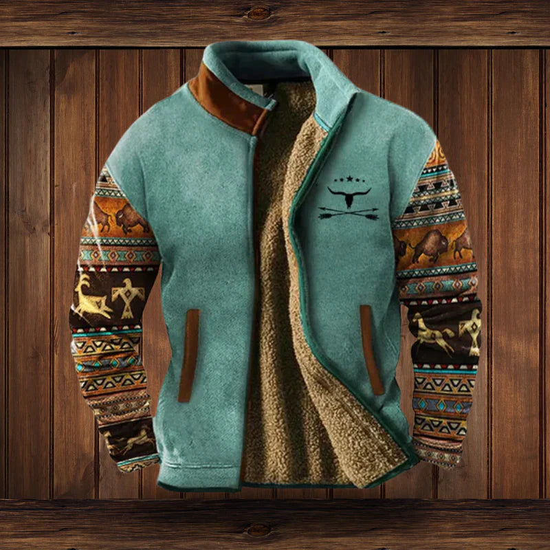 Heren Winterjas met Vintage Ontwerp en Duurzaam Materiaal 1