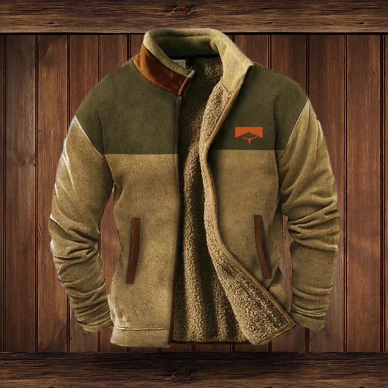 Heren Winterjas met Vintage Ontwerp en Duurzaam Materiaal 3