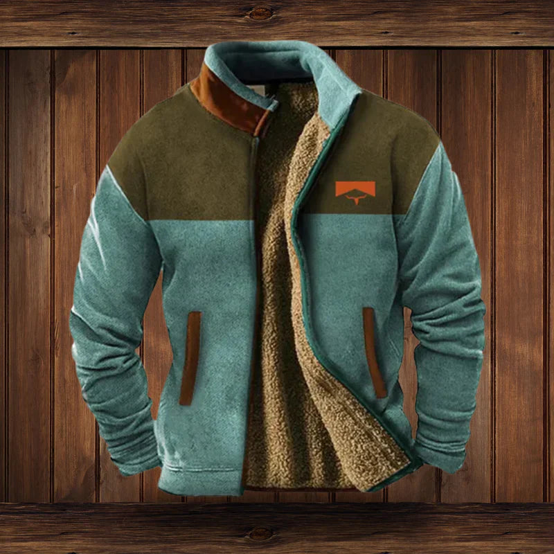 Heren Winterjas met Vintage Ontwerp en Duurzaam Materiaal 5