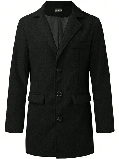 Heren Winterjas met Warme Isolatie en Casual Stijl 4