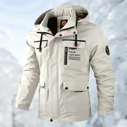 Heren Winterjas met Waterdichte en Winddichte Bescherming 0