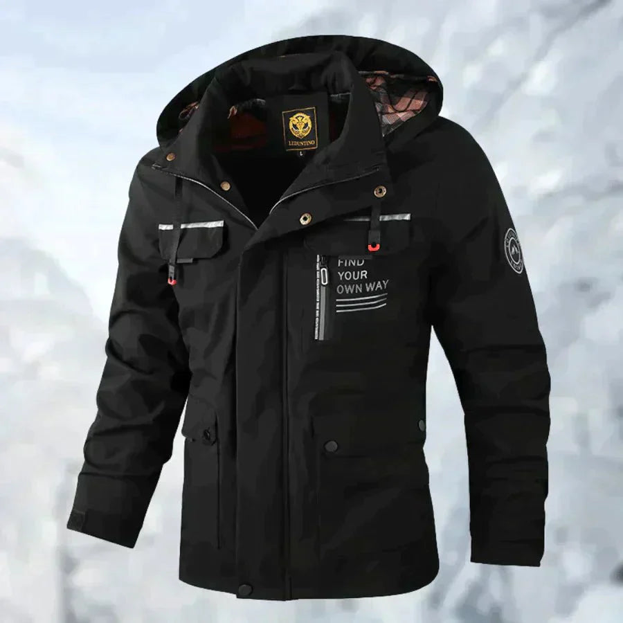 Heren Winterjas met Waterdichte en Winddichte Bescherming 3