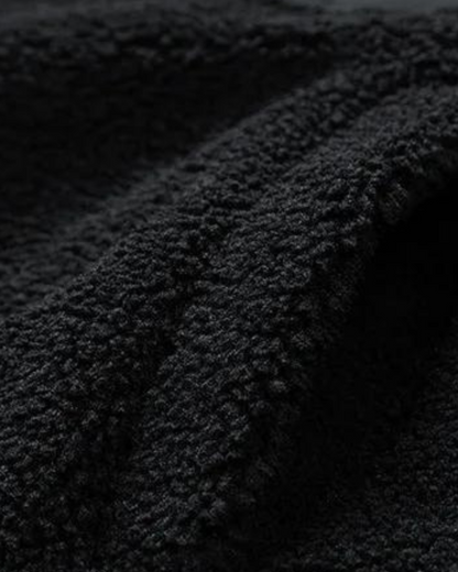 Heren Winterjas van Fleece met Sportief Design en Comfortabele Pasvorm 5