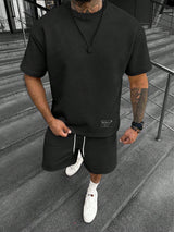 Heren Zomerset Korte Mouw met Sportieve Shorts