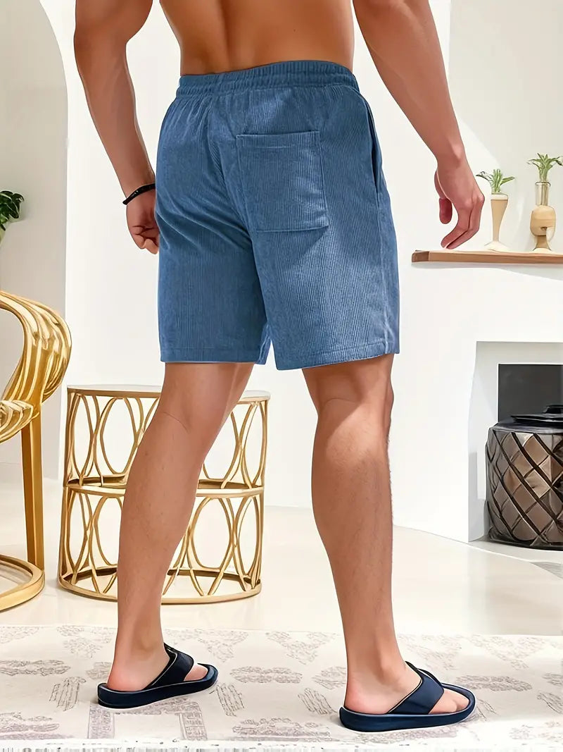Heren Zwembroek met Elastische Taille en Verstelbaar Trekkoord