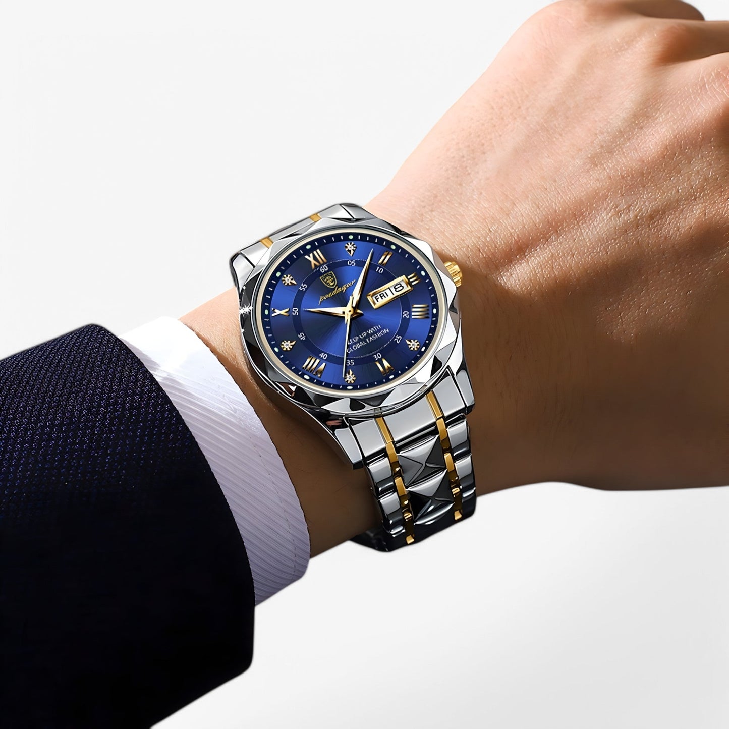 Herenhorloge met Tijdloze Elegantie en Geavanceerde Technologie 4