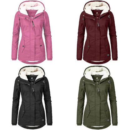 Lange Winterjas Dames met Elegante Pasvorm en Hoogwaardige Isolatie 6