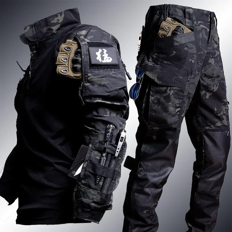 Tactisch Uniform Set met Combat Shirt en Aansluitende Broek voor Intensieve Acties 1