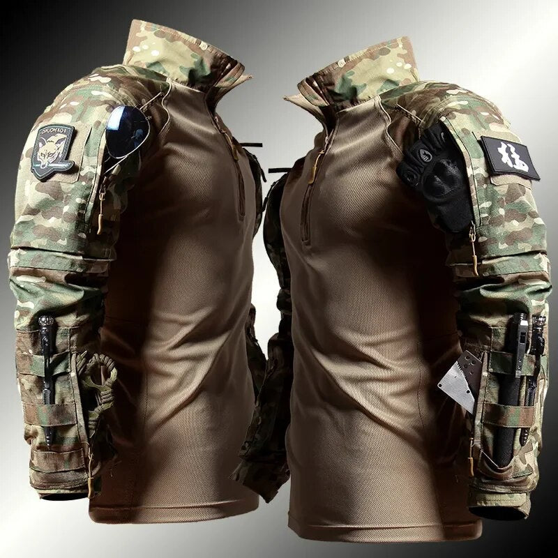 Tactisch Uniform Set met Combat Shirt en Aansluitende Broek voor Intensieve Acties 4