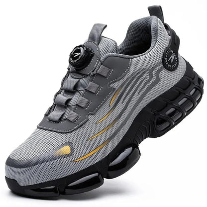 Unisex Veiligheidschoenen S3 Marwan - Sportieve Werkschoenen voor Heren en Dames Grijs
