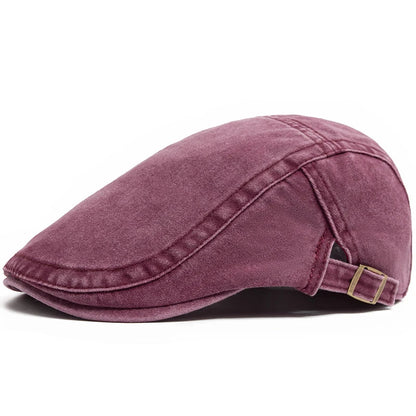 Unisex Vintage Pet met Tijdloze Stijl en Moderne Pasvorm 0
