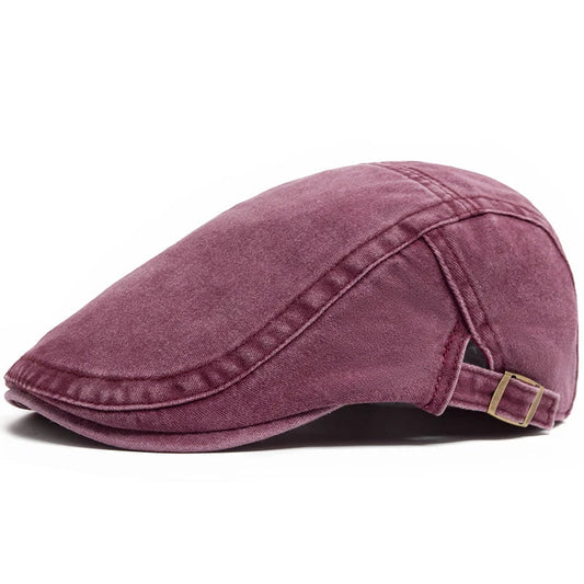 Unisex Vintage Pet met Tijdloze Stijl en Moderne Pasvorm 0
