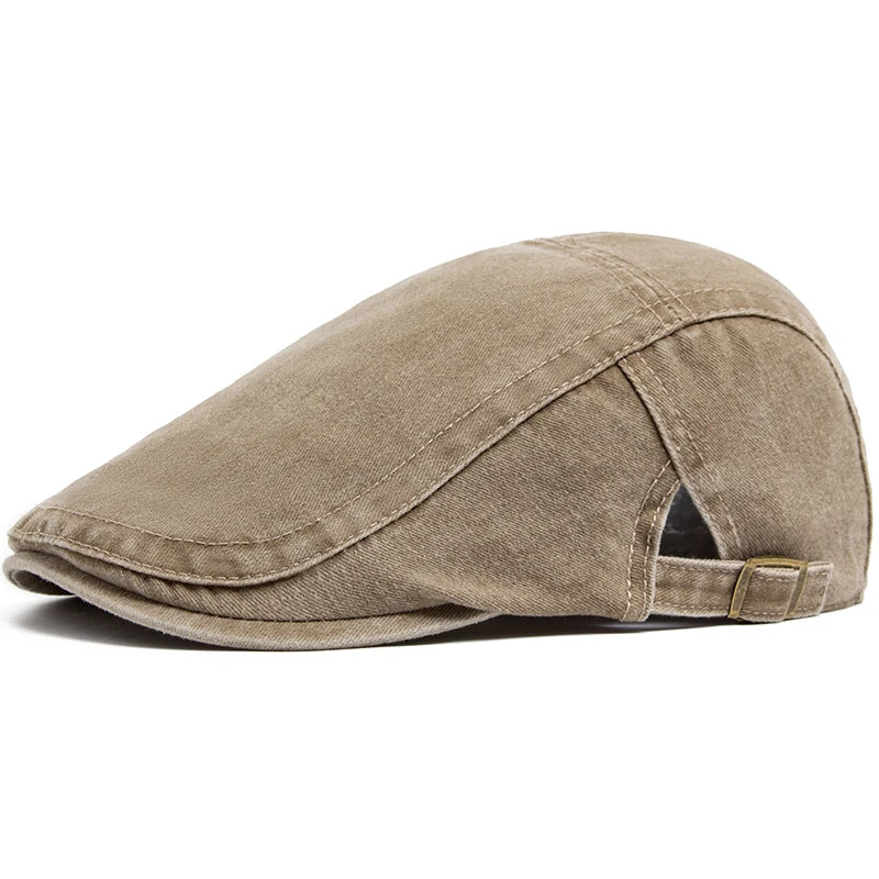 Unisex Vintage Pet met Tijdloze Stijl en Moderne Pasvorm 3