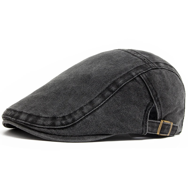 Unisex Vintage Pet met Tijdloze Stijl en Moderne Pasvorm 4