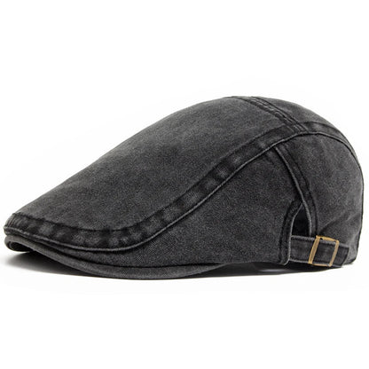 Unisex Vintage Pet met Tijdloze Stijl en Moderne Pasvorm 4