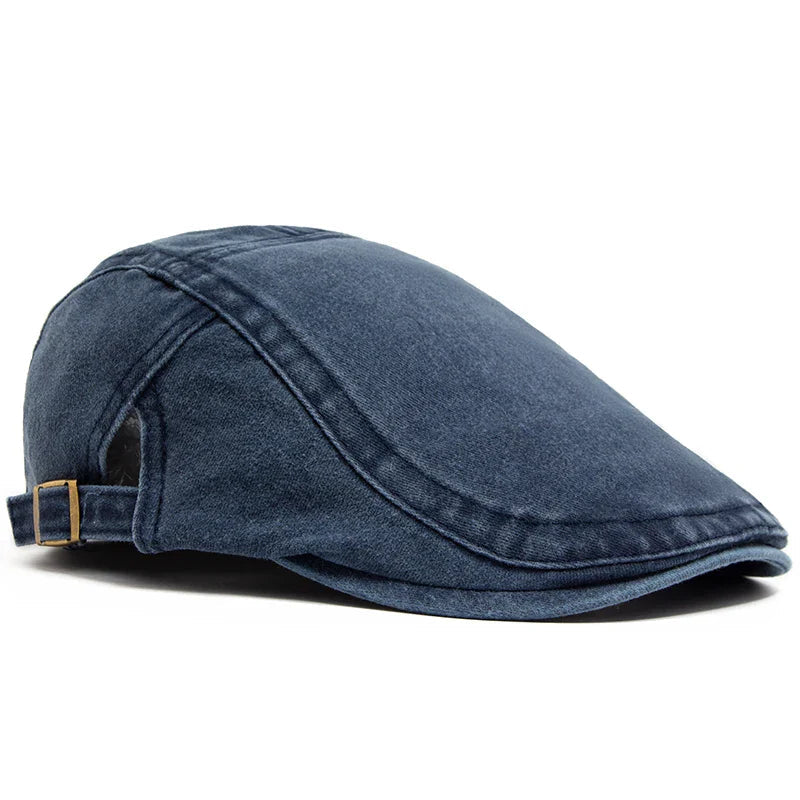 Unisex Vintage Pet met Tijdloze Stijl en Moderne Pasvorm 7