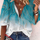 Turquoise/Wit/Goud