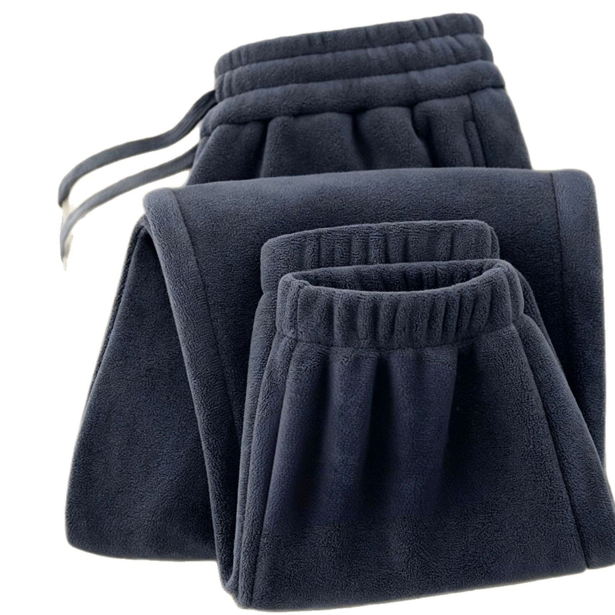 Dames Fleece Joggingbroek met Elastische Tailleband en Trekkoord