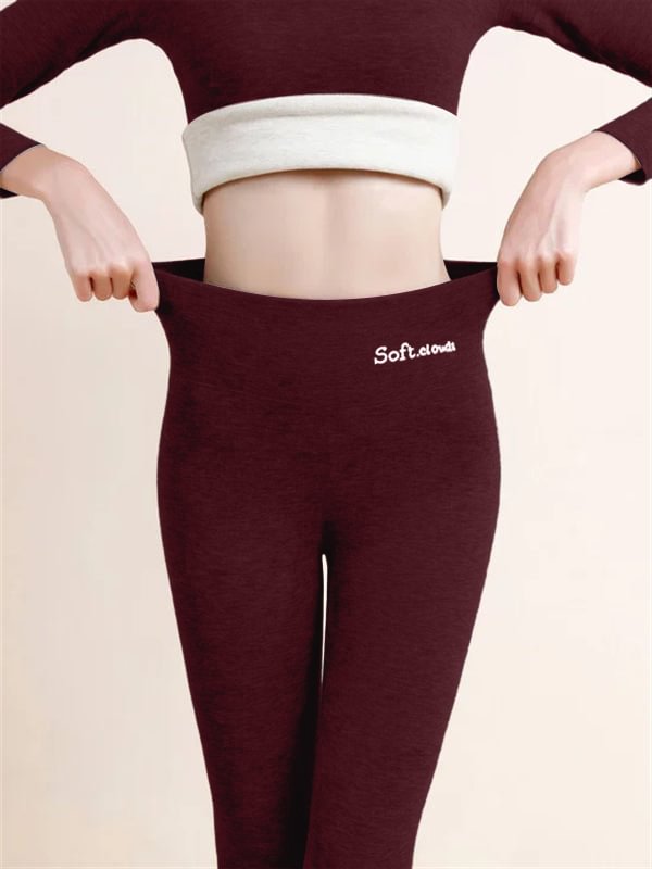 Dames Legging met Fleecevoering en Hoge Taille