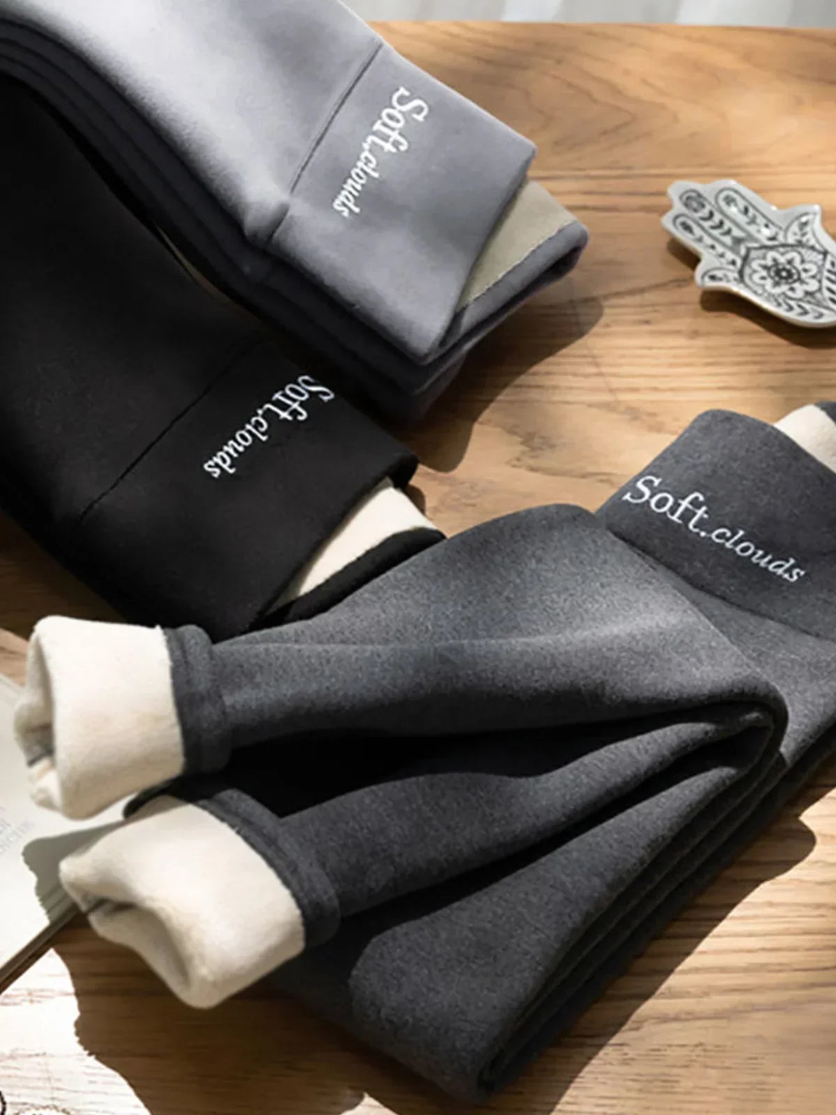 Dames Legging met Fleecevoering en Hoge Taille