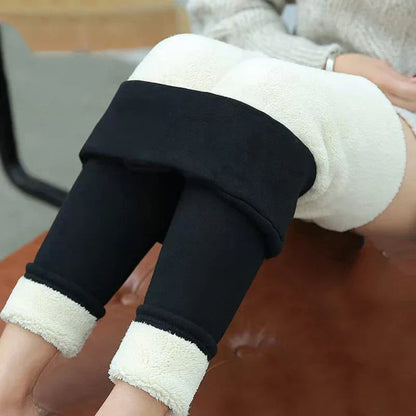 Dames Legging met Fleecevoering en Hoge Taille