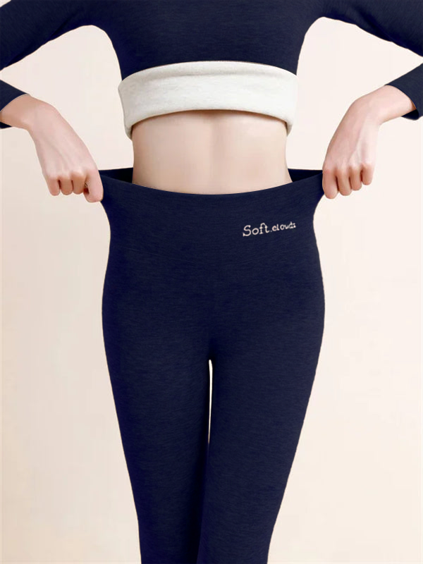 Dames Legging met Fleecevoering en Hoge Taille