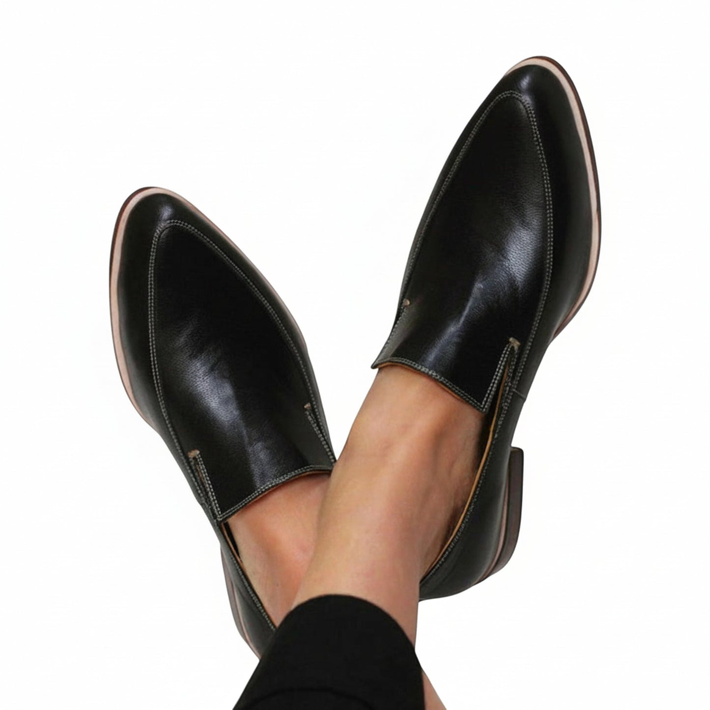 Dames Loafers met Puntneus en Instapmodel