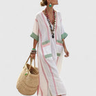 Beige/Groen