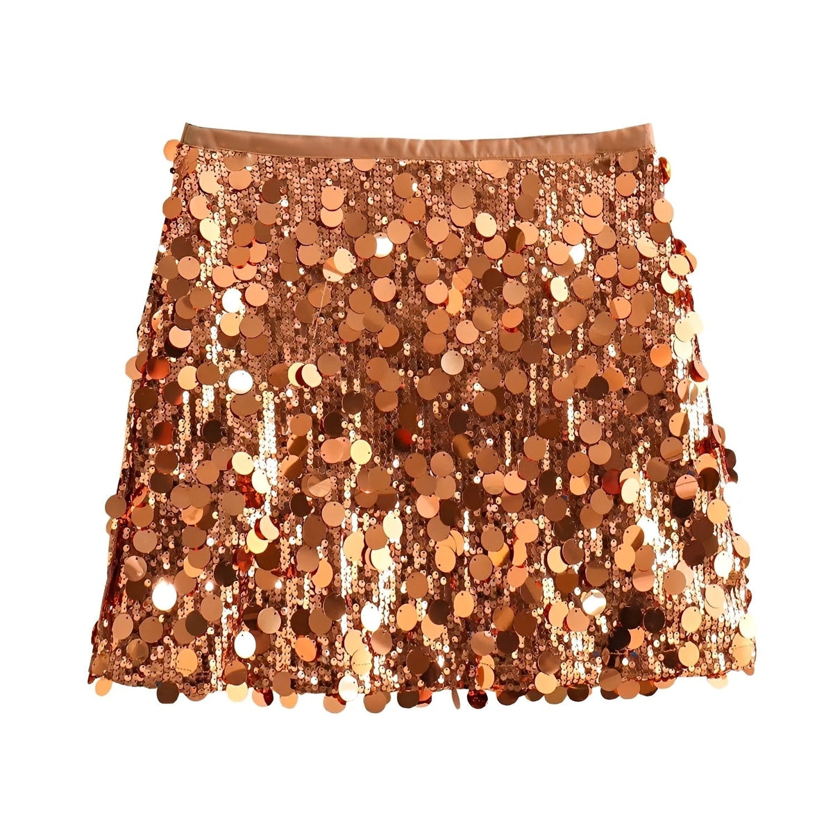 Dames Mini Rok met Pailletten