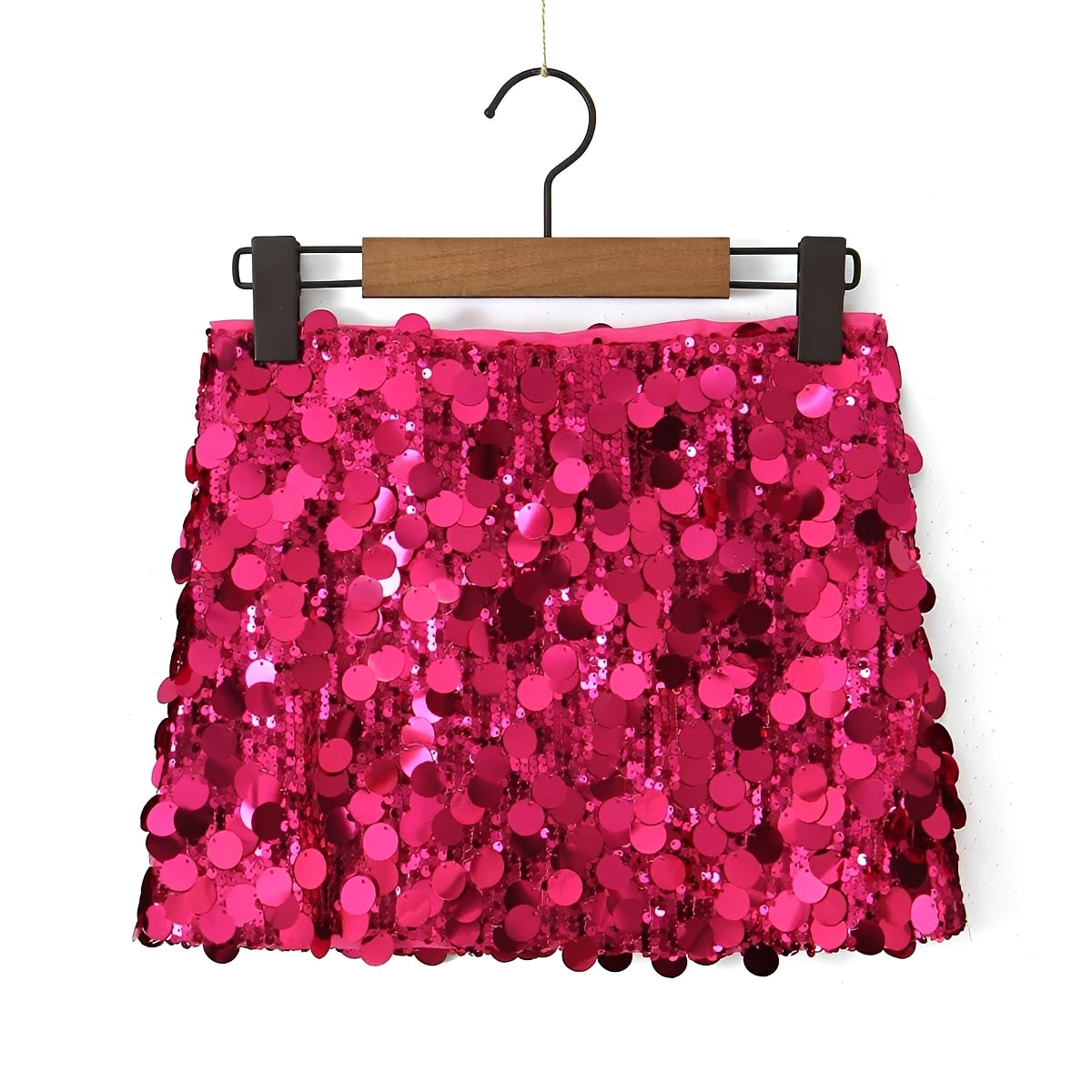 Dames Mini Rok met Pailletten