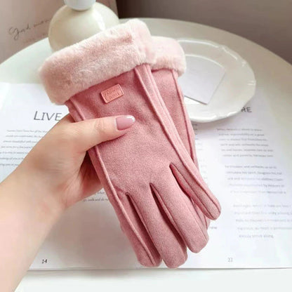 Dames Oplaadbare Verwarmde Handschoenen met Touchscreen Vingertoppen