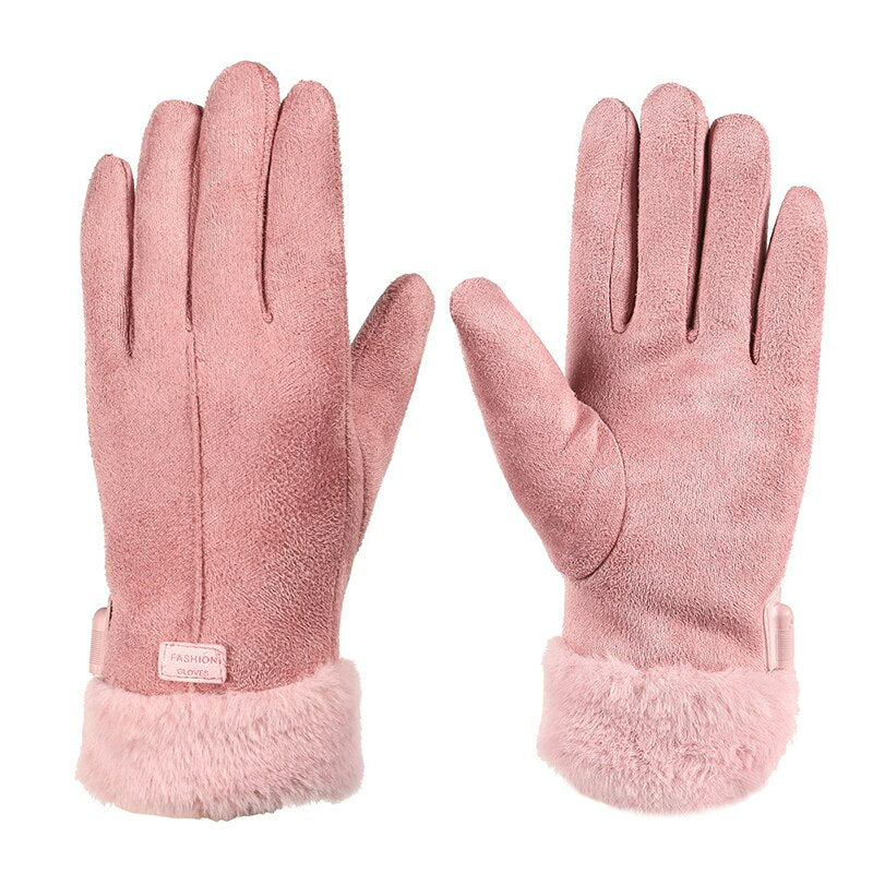 Dames Oplaadbare Verwarmde Handschoenen met Touchscreen Vingertoppen