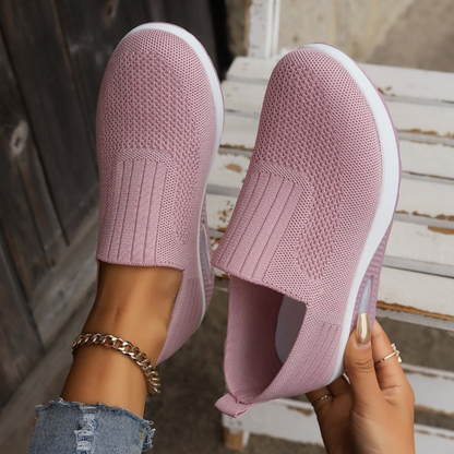 Dames Sneakers met Luchtzool en Slip-on Sluiting