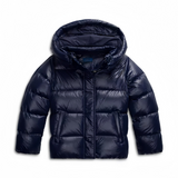 Dames Puffer Jacket met Capuchon, Ritssluiting en Zijzakken