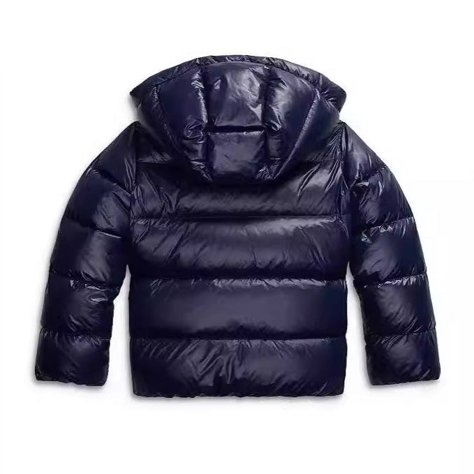 Dames Puffer Jacket met Capuchon, Ritssluiting en Zijzakken