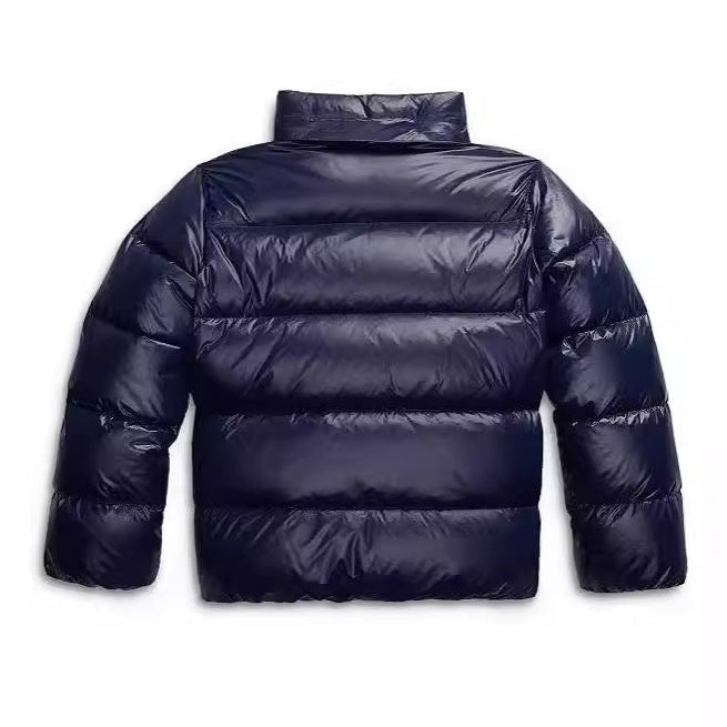 Dames Puffer Jacket met Capuchon, Ritssluiting en Zijzakken