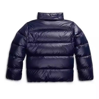 Dames Puffer Jacket met Capuchon, Ritssluiting en Zijzakken