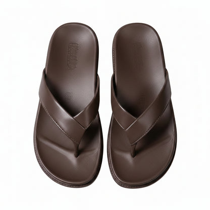 Dames Sandalen met Gekruiste Banden en Plateau Zool